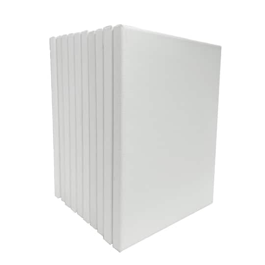 10 Pack 8" x 10" Super Value Canvas by Artist's Loft®